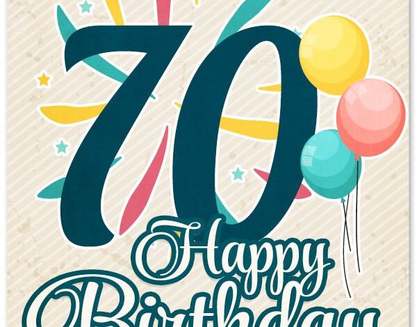 70Th Birthday Wishes