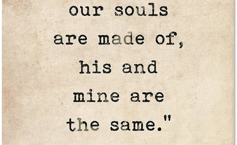 Whatever Our Souls are Made of