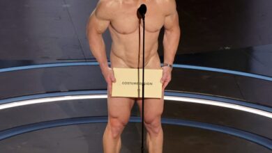 Why was John Cena Naked at the Oscars