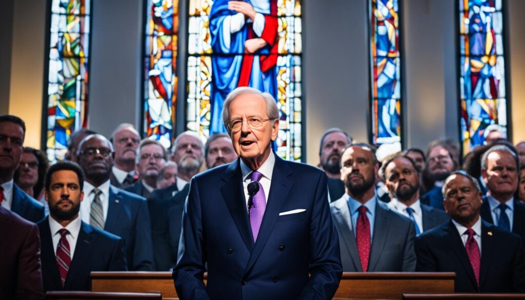 Charles Stanley at the First Baptist Church of Atlanta