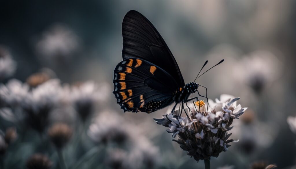 black butterfly meaning