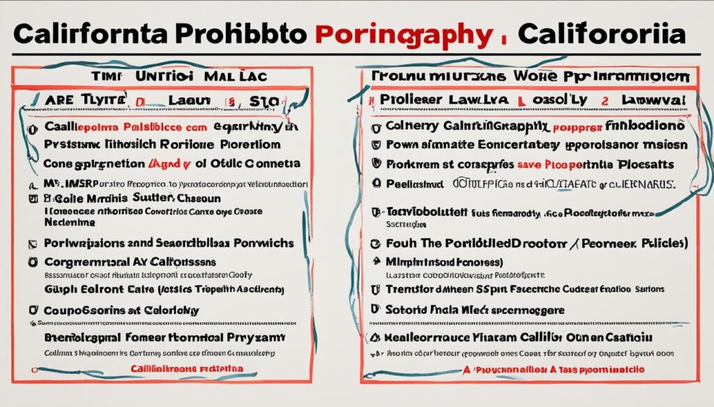 california pornography laws