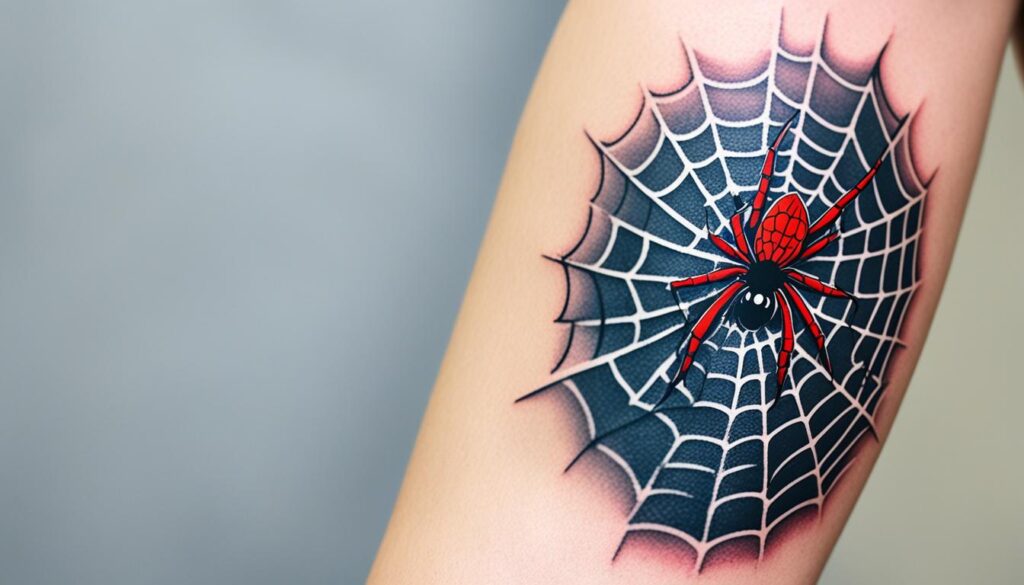 spider web tattoo gang affiliations