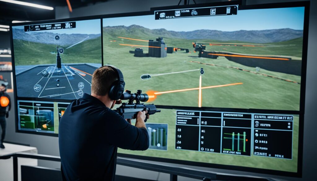 virtual shooting range